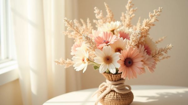 Choisir un bouquet mariage fleurs séchées pour la durabilité et l’élégance